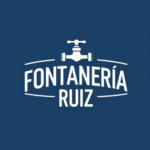 Navy and Aqua Plumbing Logo